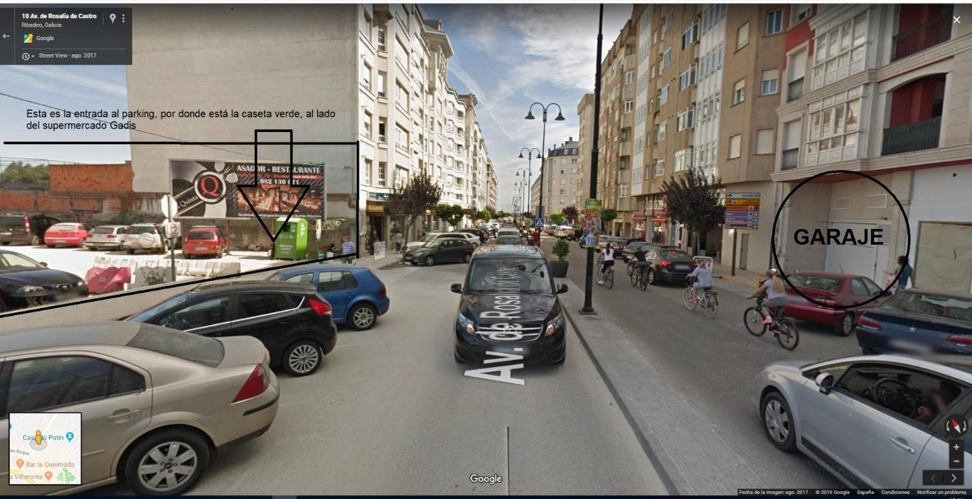 Atico Centrico Con Piscina Comunitaria Lägenhet Ribadeo Exteriör bild